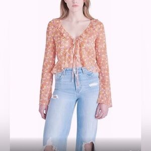 Steve Madden Cleo Top, Orange blossom